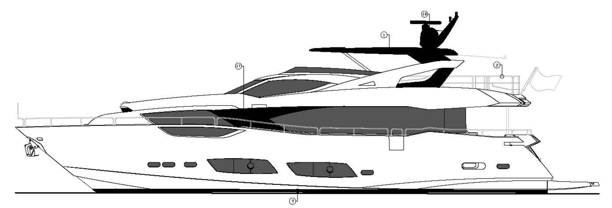 sunseeker yacht 95