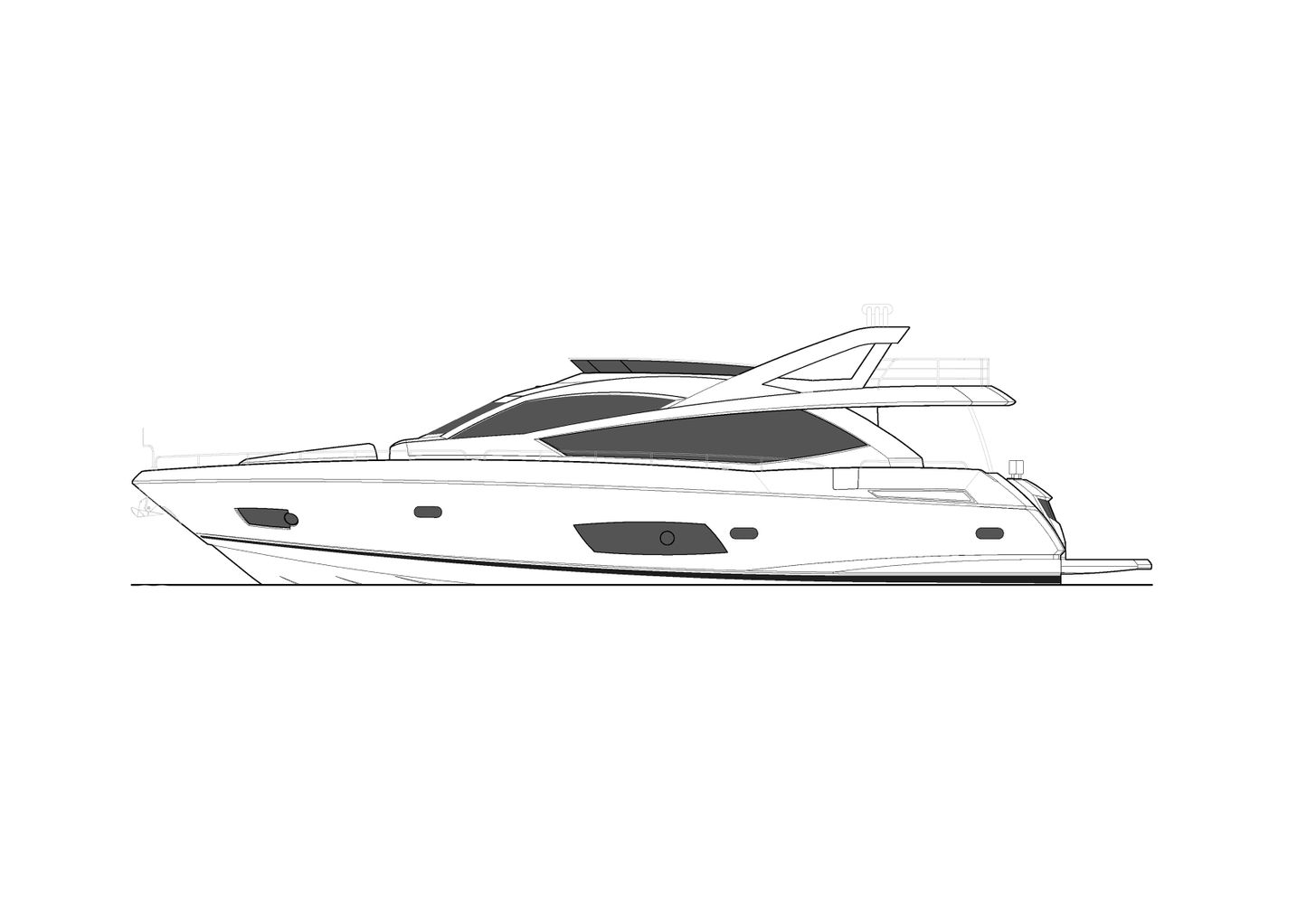 sunseeker 73 yacht for sale