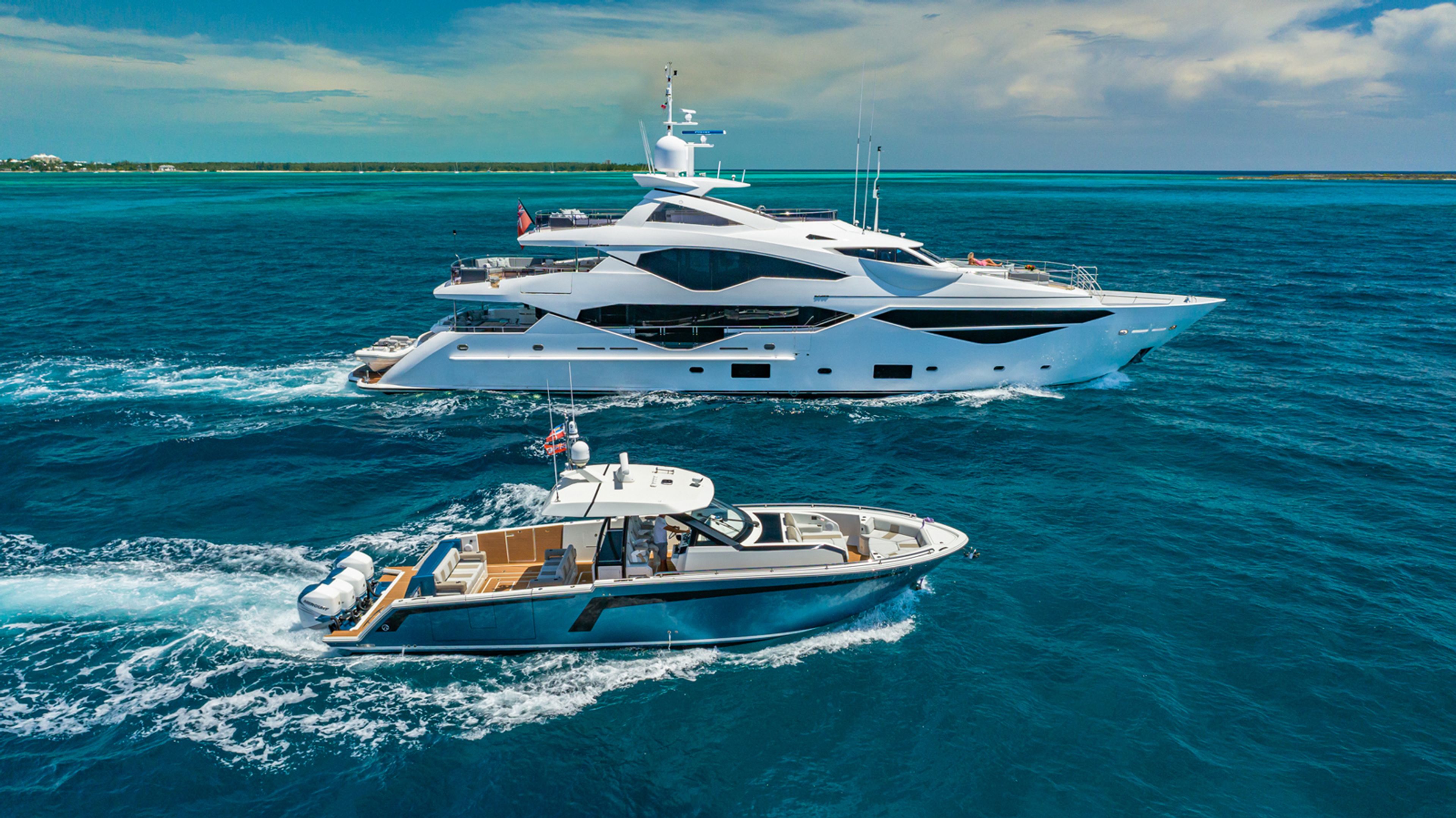 BLUE INFINITY ONE Yacht Charter Price - Sunseeker Luxury Yacht Charter